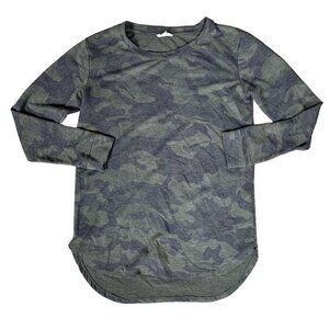Jane and Delancey Womens Camo Long Sleeve Shirt Size Small